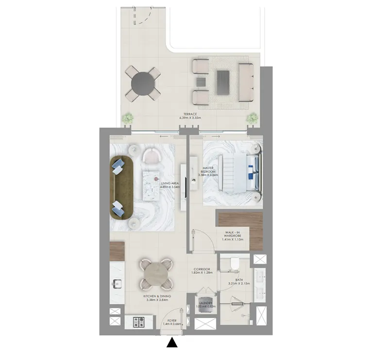 1 bedroom Apartments