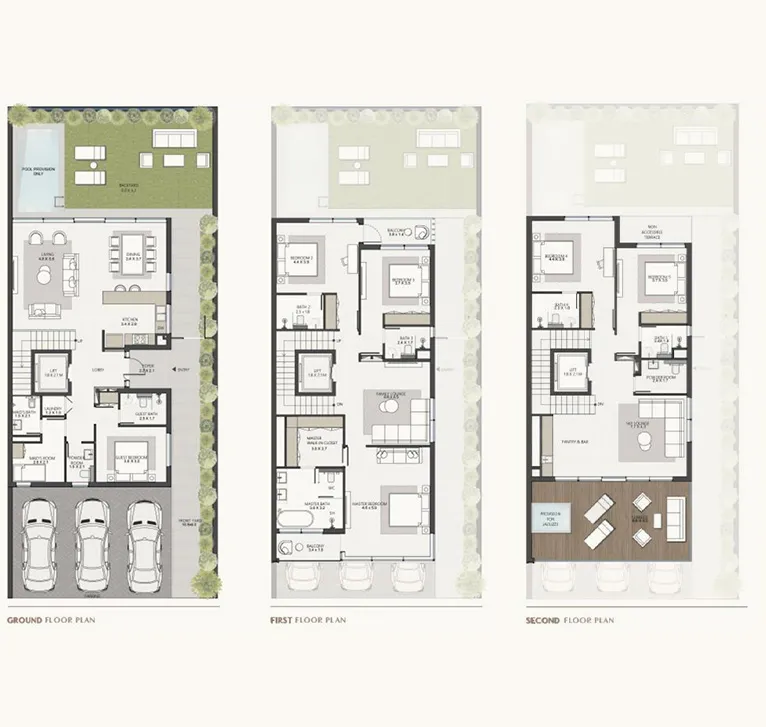 6 bedroom Townhouses